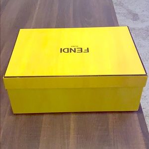 Fendi Black fabric runners